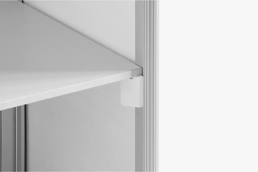 detal łącznika półki w trybunce reklamowej standard.webp