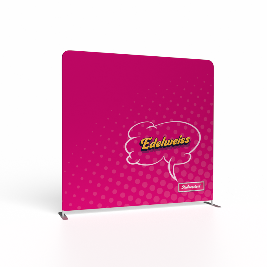 Ścianka Reklamowa  - Edelweiss 240 x 230 cm