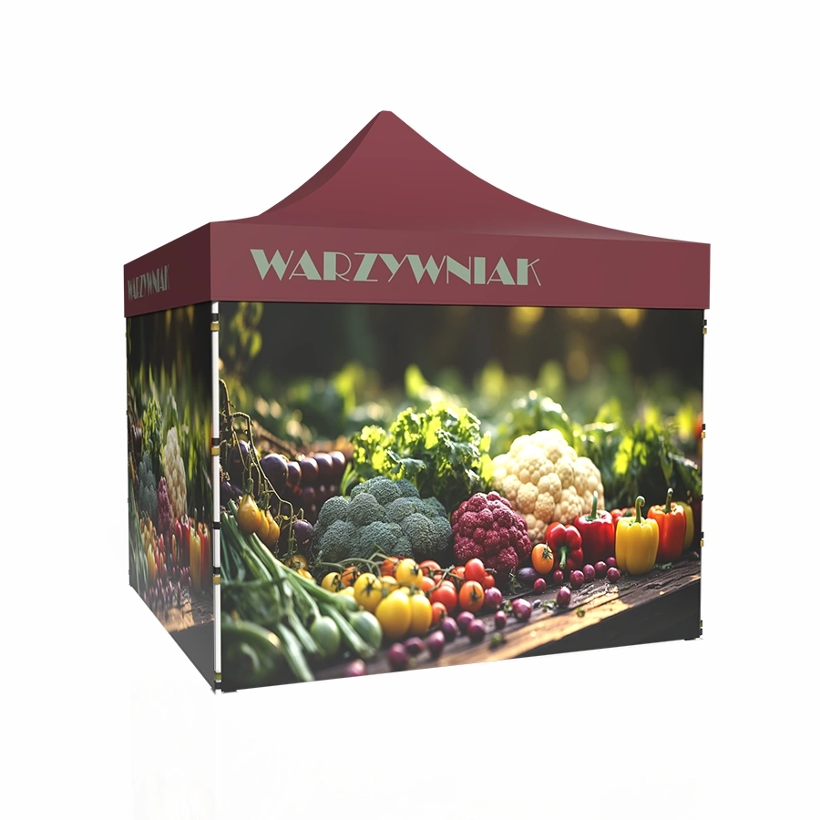 Namiot reklamowy Warzywniak 4 sciany.webp