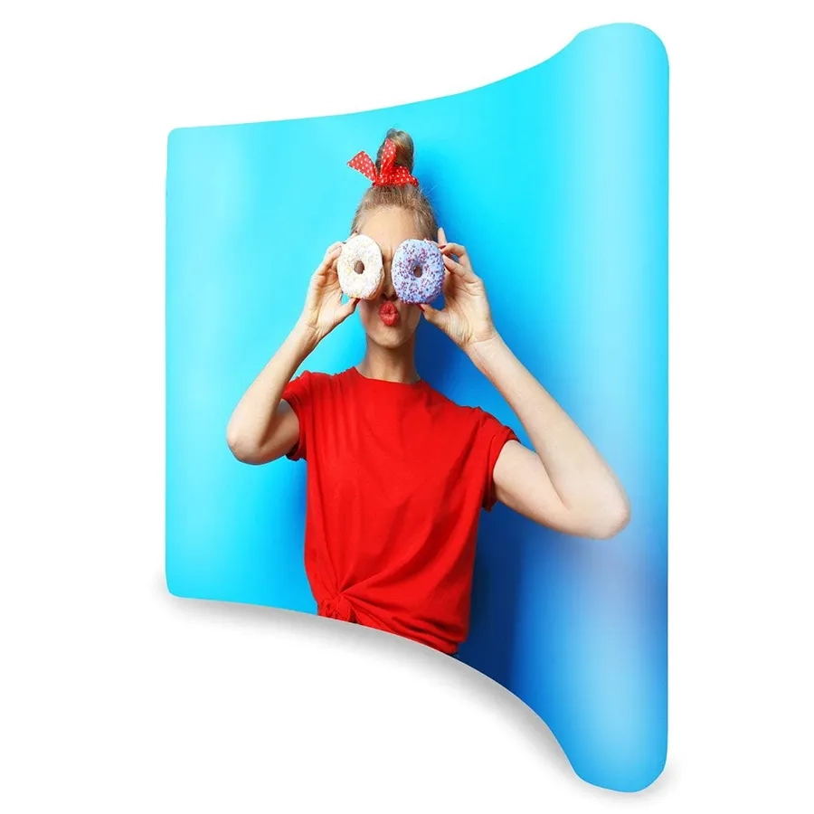 Modern Arched Advertising Wall.webp