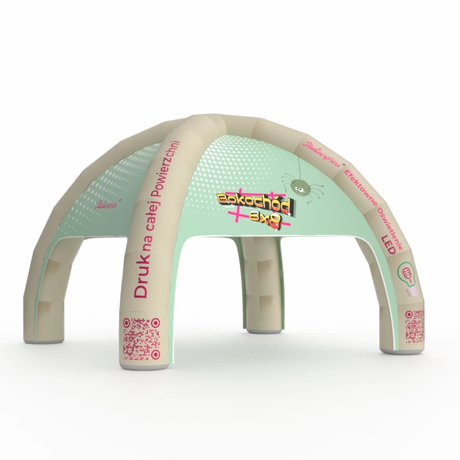  Pneumatic Spider-Like Tent 8x8 | 4-Legged Spider Drift