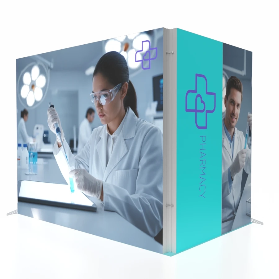 modular trade fair stand for self-assembly - exhibition kit for companies