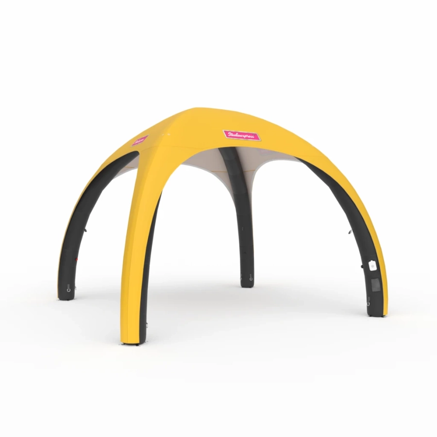 Namiot stałociśnieniowy Igloo Star 3x3m zasilany power bank konstrukcja z poszyciem