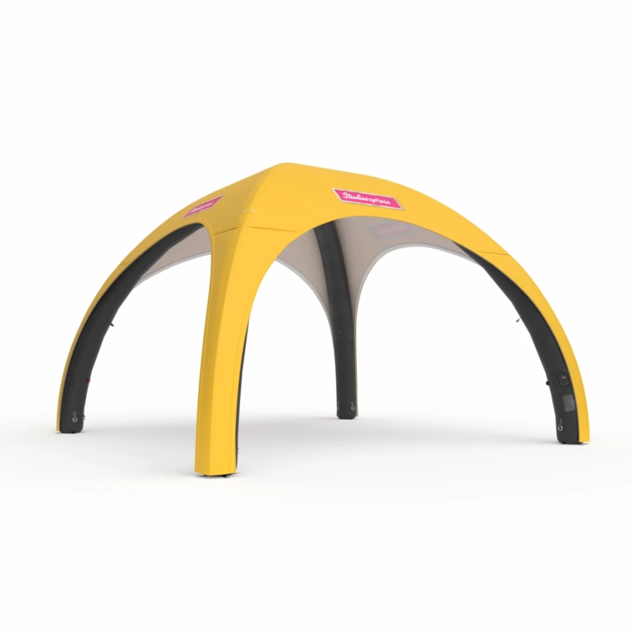 Namiot stałociśnieniowy Igloo Star 4x4m na power bank konstrukcja z poszyciem