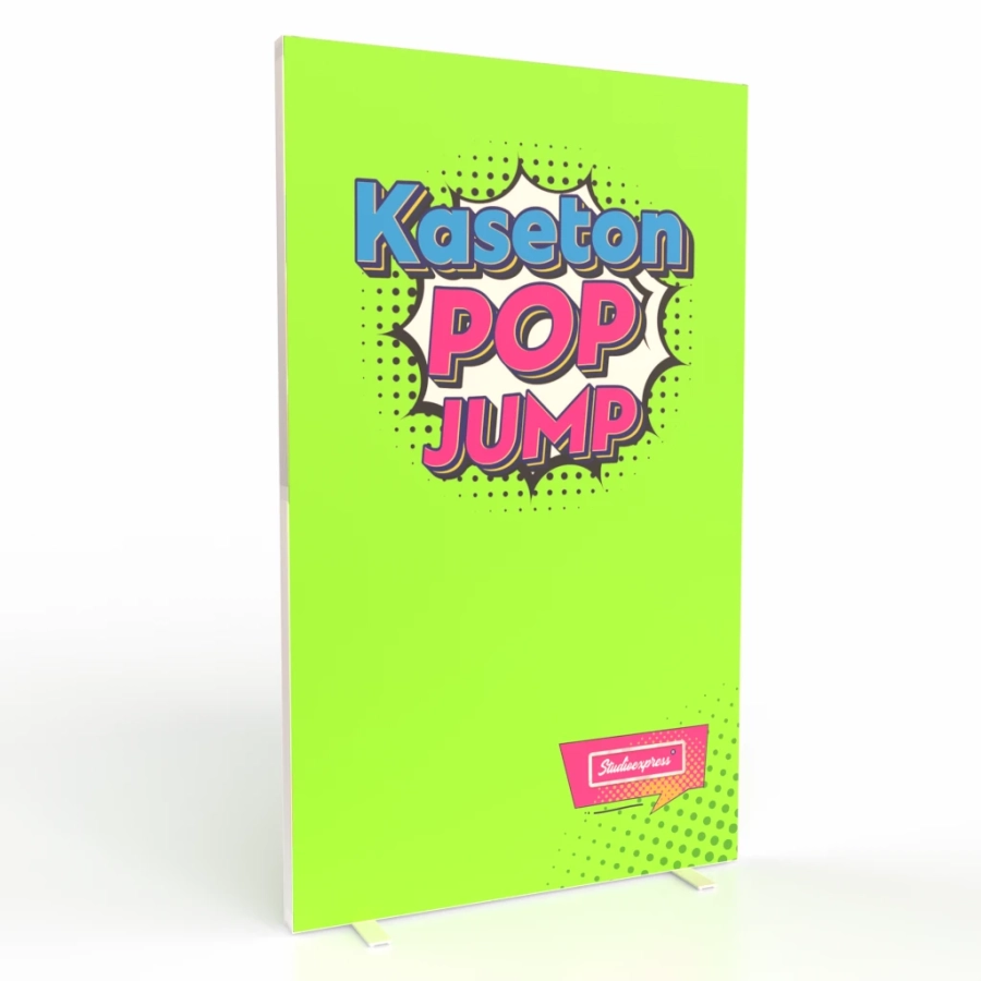 Kaseton Reklamowy Podświetlany Dwustronny 150x250 cm - Pop Jump
