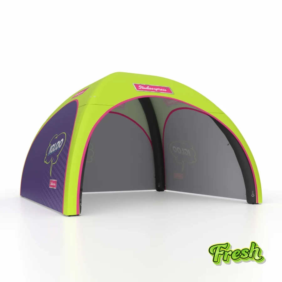 Namiot Reklamowy Dmuchany 3x3 - Igloo Fresh na Power Bank