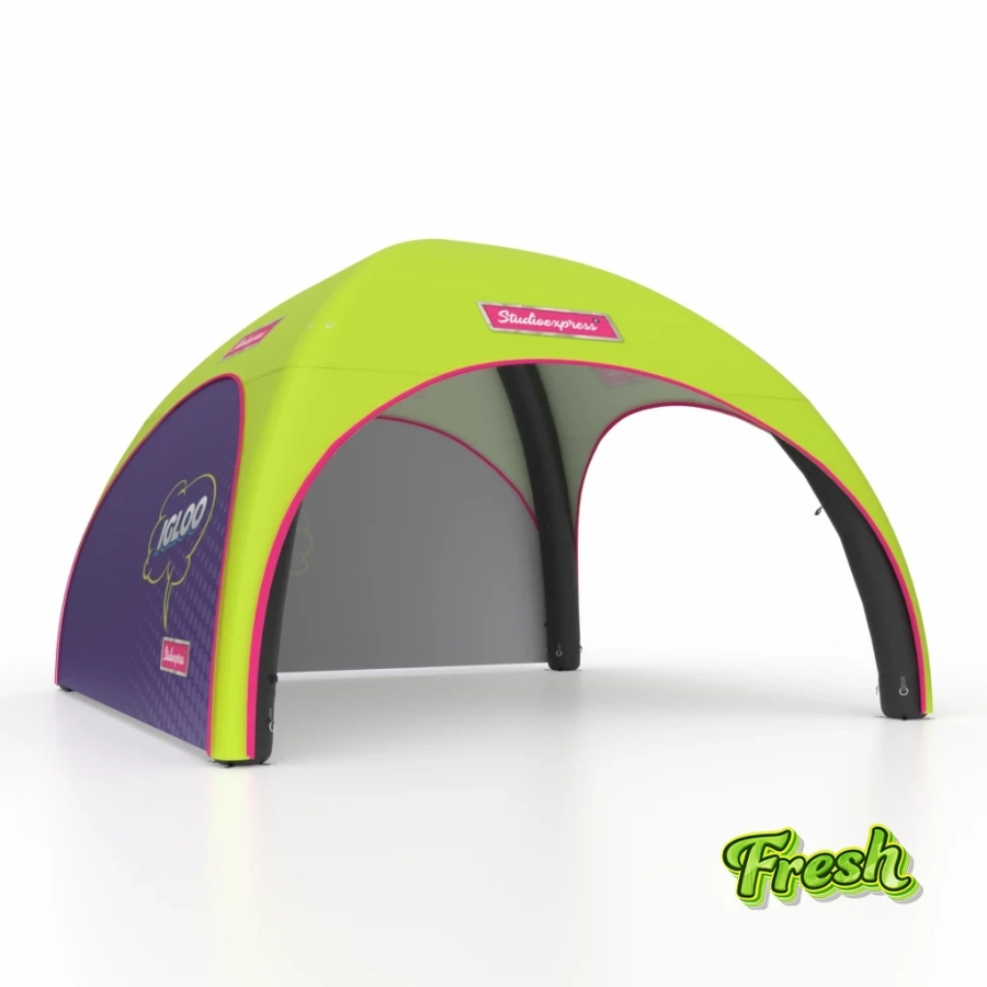 Namiot Reklamowy Dmuchany 5x5 - Igloo Fresh na Power Bank