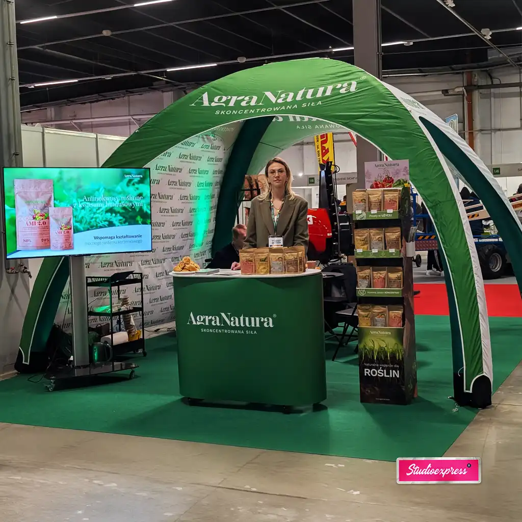 Stoisko na targach Agro wystawca Agranatura
