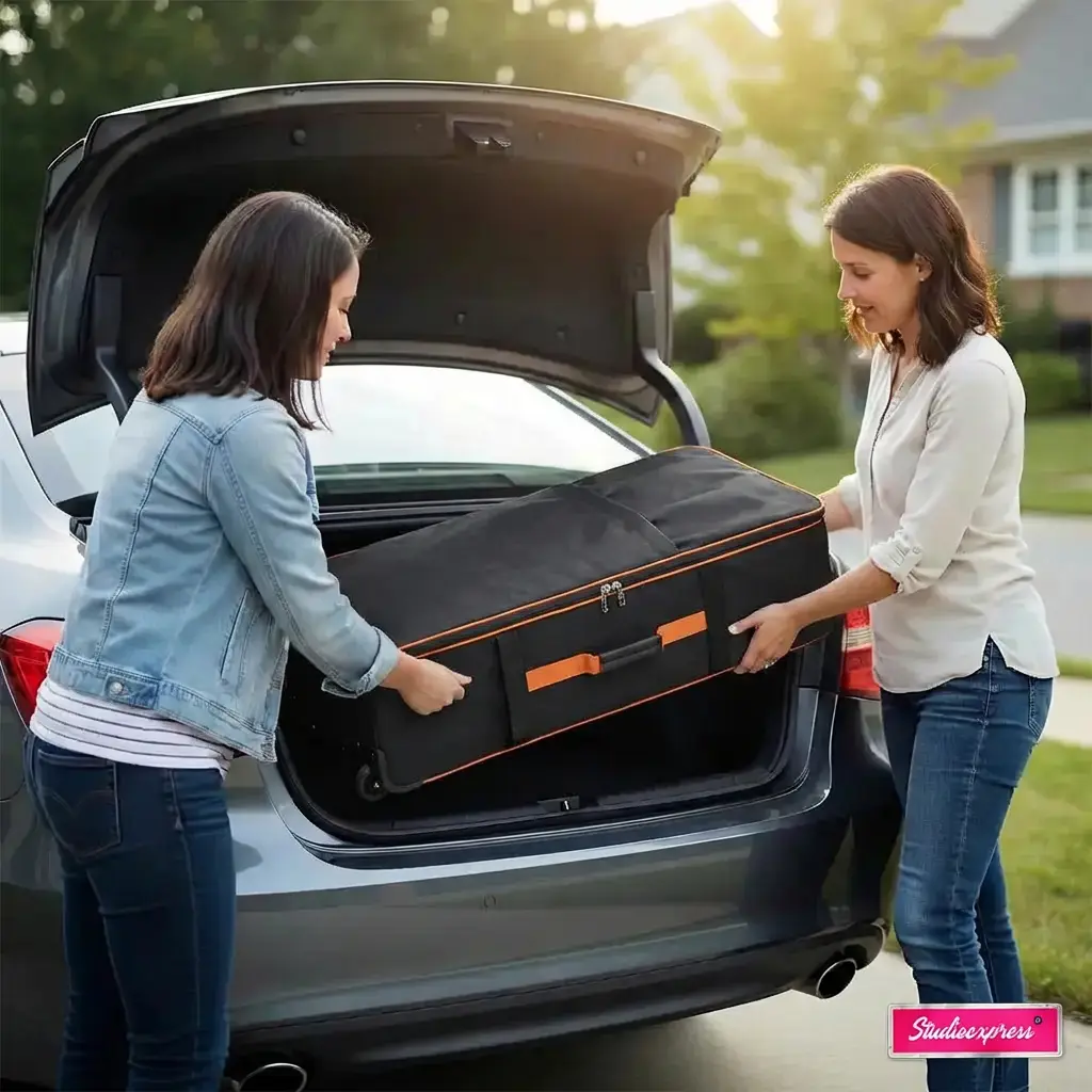 łatwy transport namiotu reklamowego