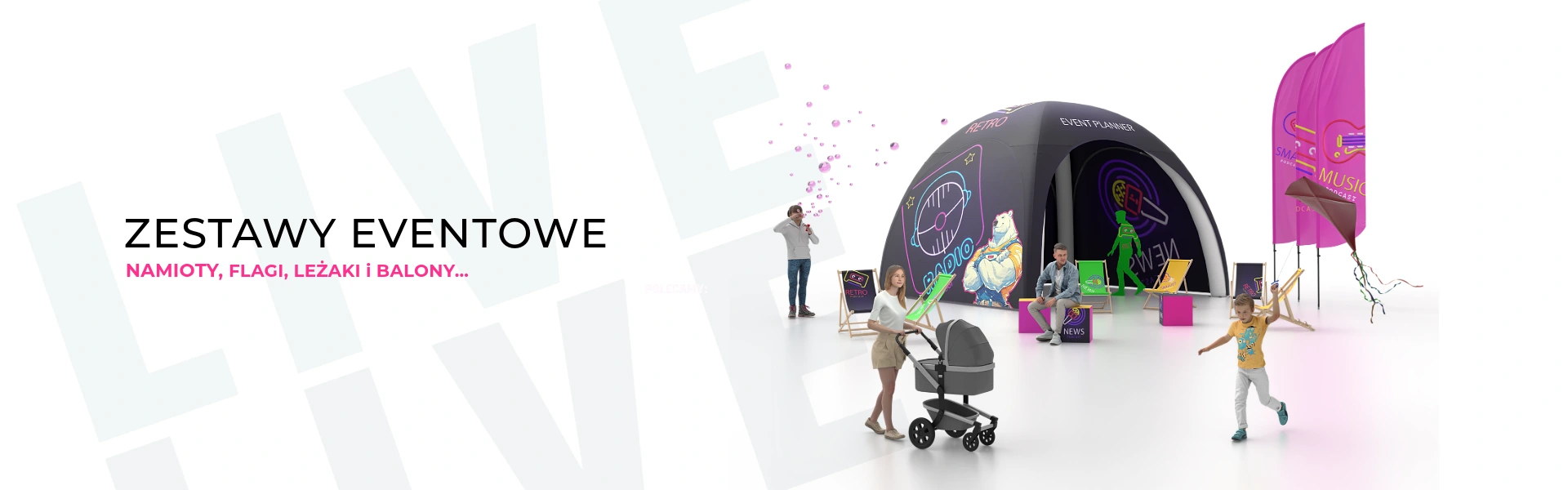 Zestawy eventowe wiosna Studioexpress - Eksperci Od Reklamy Eventowej